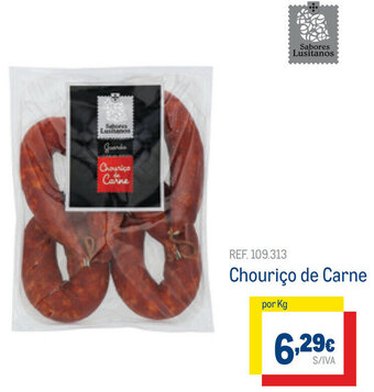 Makro Chouriço de Carne promoção