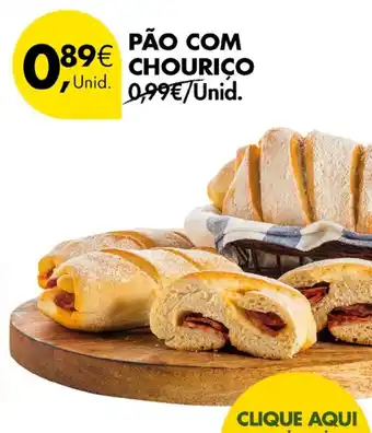 Pingo Doce PÃO COM CHOURICO promoção