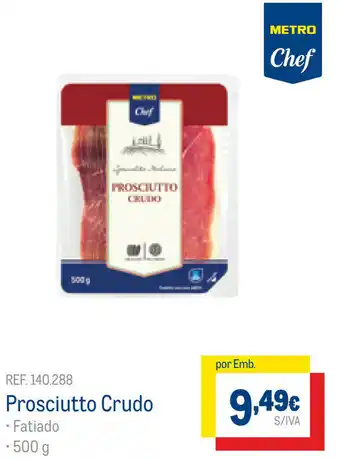 Makro Prosciutto Crudo 500g promoção