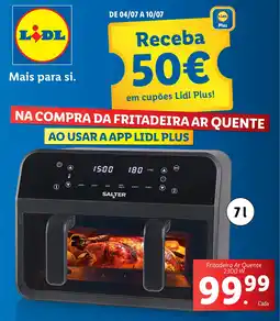 Lidl Fritadeira Ar Quente 2300 W promoção