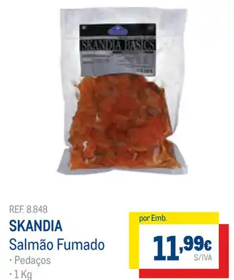Makro Skandia Salmão Fumada 1kg promoção