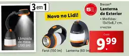 Lidl Bresser Lanterna de Exterior promoção