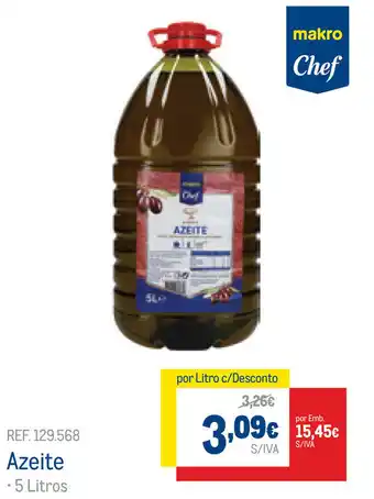 Makro Azeite 5 Litros promoção
