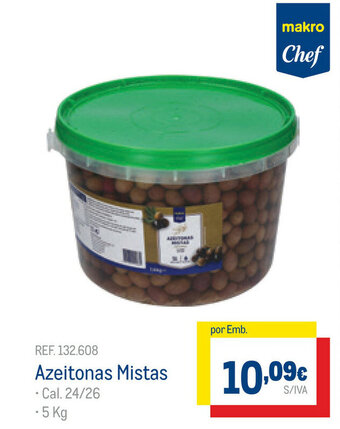 Makro Azeitonas Mistas 5kg promoção