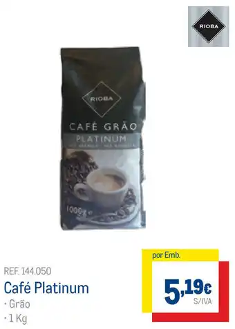 Makro Café Platinum 1kg promoção