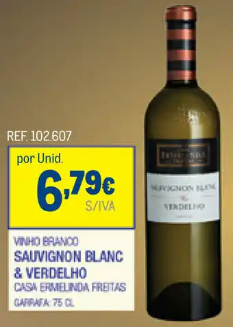 Makro Vinho Branco Sauvignon Blanc & Verdelho 75cl promoção