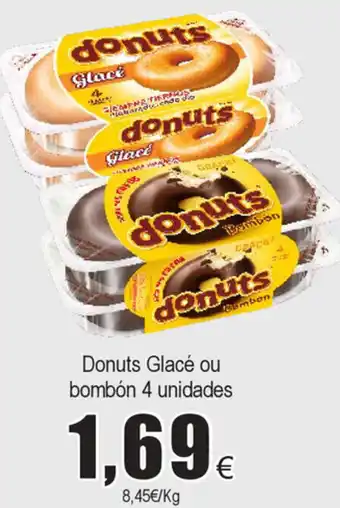 Froiz Donuts Glacé ou Bombón 4 Unid promoção