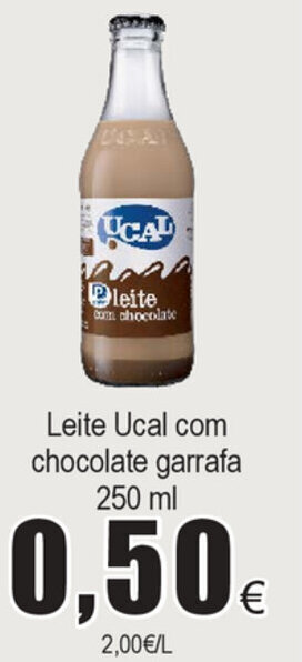 Froiz Leite Ucal com Chocolate Garrafa 250ml promoção