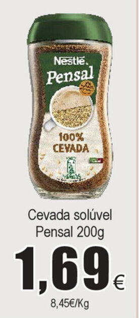 Froiz Cevada Solúvel Pensal 200g promoção