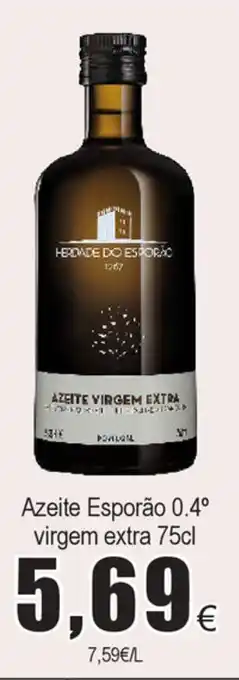 Froiz Azeite Esporão 0.4° Virgem Extra 75cl promoção