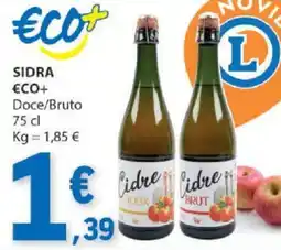E.Leclerc SIDRA €CO+ Doce/Bruto 75cl promoção
