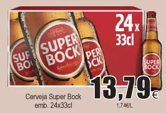 Froiz Cerveja Super Bock Emb. 24s33cl promoção