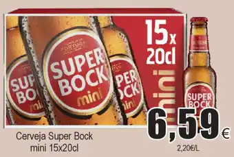 Froiz Cerveja Super Bock Mini 15c20cl promoção