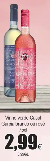 Froiz Vinho Verde Casal Garcia Branco ou Rosé 75cl promoção