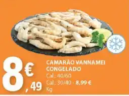 E.Leclerc CAMARÃO VANNAMEI CONGELADO kg promoção