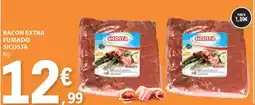 E.Leclerc BACON EXTRA FUMADO SICOSTA kg promoção