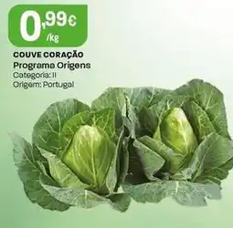 Programa origens - couve coração