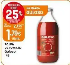 Intermarché Guloso - polpa de tomate promoção