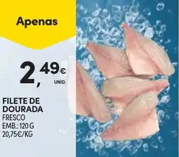 Continente FILETE DE DOURADA FRESCO EMB.: 120 G promoção