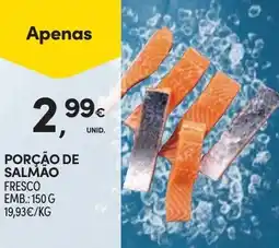 Continente PORÇÃO DE SALMAO FRESCO EMB.: 150 G promoção