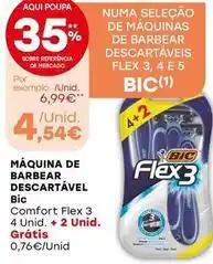 Intermarché Bic - maquina de barbear descartavel promoção