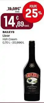 Intermarché Baileys - licor promoção