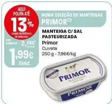 Intermarché Primor - manteiga c/ sal pasteurizada promoção