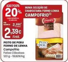 Campofrio - peito de peru forno de lenha