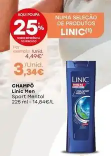 Intermarché Linic - men champo promoção