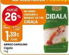 Intermarché Cigala - arroz carolino promoção