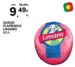 Continente QUEIJO FLAMENGO LIMIANO BOLA KG promoção