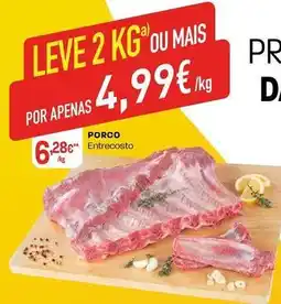 Intermarché Porco entrecosto promoção