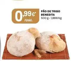 Intermarché Pao de trigo benedita promoção