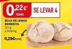 Intermarché Bola de lenha benedita promoção