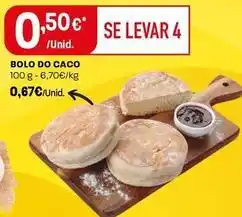 Intermarché Bolo do caco promoção