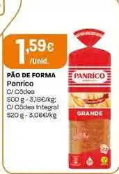 Intermarché Panrico - pão de forma promoção