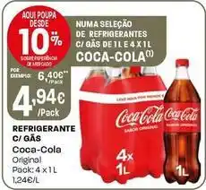 Intermarché Coca cola - refrigerante c/ gas promoção