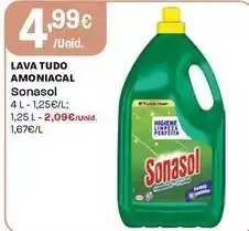 Intermarché Sonasol - lava tudo amoniacal promoção