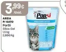 Intermarché Porsi - areia p/ gato promoção