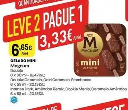 Intermarché Magnum - gelado mini promoção