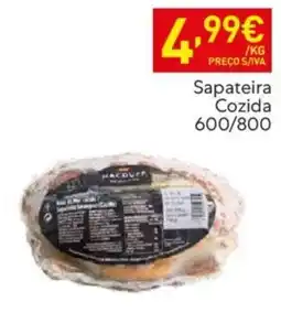 Recheio Sapateira Cozida 600/800 promoção