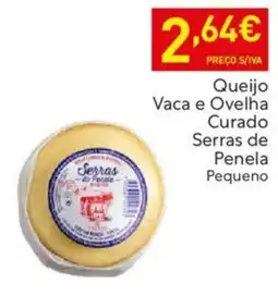 Recheio Queijo Vaca e Ovelha Curado Serras de Penela Pequeno promoção
