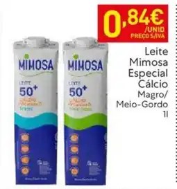 Recheio Leite Mimosa Especial Cálcio Magro/ Meio-Gordo 1L promoção
