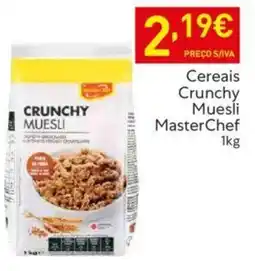 Recheio Cereais Crunchy Muesli MasterChef 1kg promoção