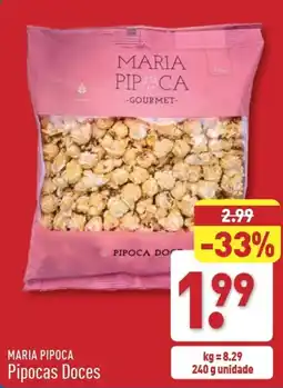 ALDI MARIA PIPOCA Pipocas Doces 240g promoção