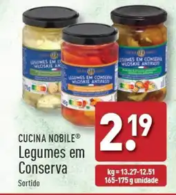 ALDI CUCINA NOBILE Legumes em Conserva promoção
