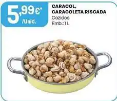 Intermarché Caracol , caracoleta riscada promoção