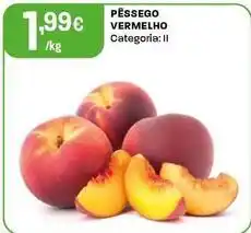 Intermarché Pêssego vermelho promoção