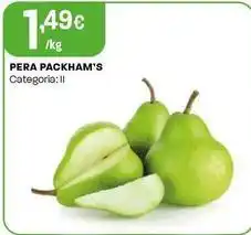 Intermarché Pera packham's promoção