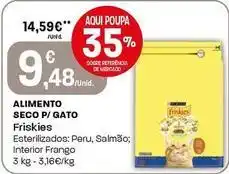 Intermarché Friskies - alimento seco p/ gato promoção